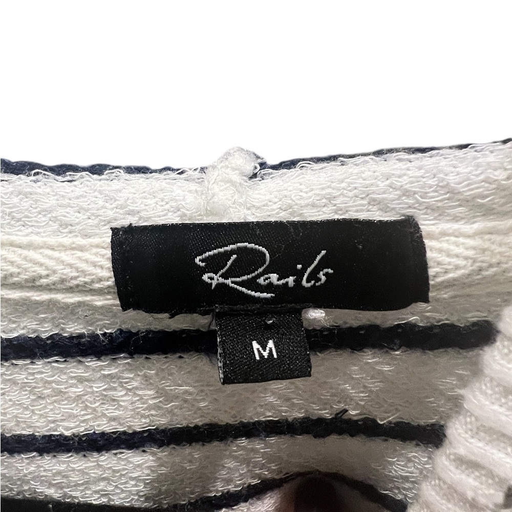 Rails Murray Mara Stripe Hoodie Size M - image 3